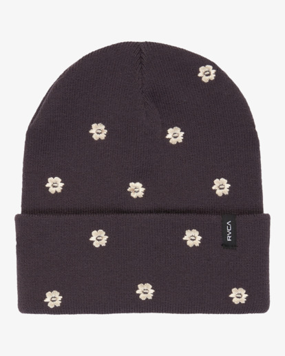 Embroidered Essential - Cuffed Beanie for Women  EVJHA03002