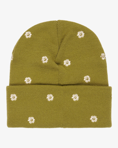Embroidered Essential - Cuffed Beanie for Women  EVJHA03002