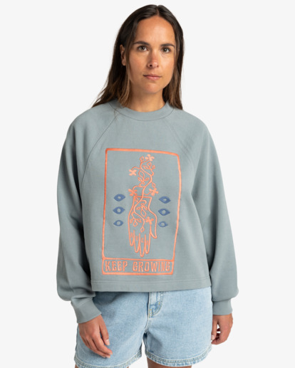 Keep Growing - Pullover Sweatshirt for Women  EVJSF00106