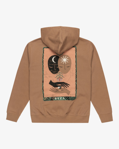 Moon And Stars - Pullover Hoodie for Women  EVJSF00108