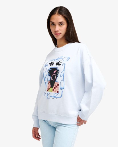 Antonia Figueiredo Love Birds Bf - Sweatshirt for Women  EVJSF00109