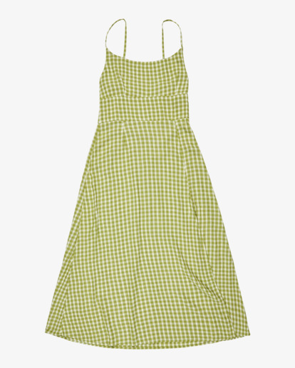 rvca, Anya - Midi Dress for Women, FERN (gje0) Anya - Midi Dress for Women  EVJWD03003