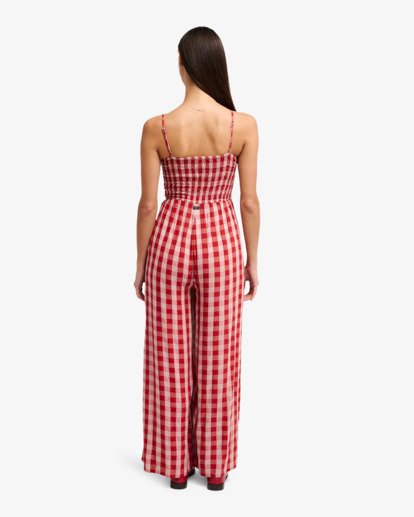 Antonia Figueiredo Checker - Wide Leg Jumpsuit for Women  EVJWO03002