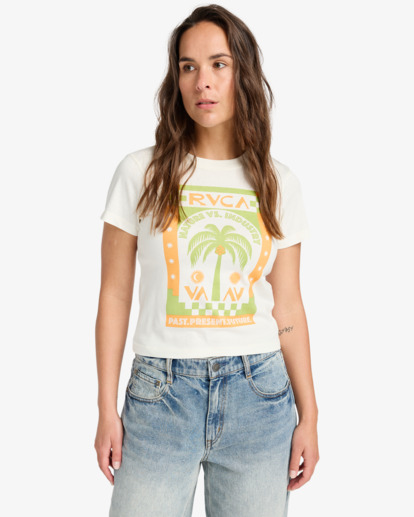 Palmy Daze - Short Sleeve T-Shirt for Women  EVJZT00156