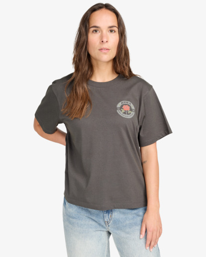 Rose Poster - Short Sleeve T-Shirt for Women  EVJZT00166
