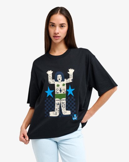 Antonia Figueiredo Bonhomme Oversized - Oversized T-Shirt for Women  EVJZT00169