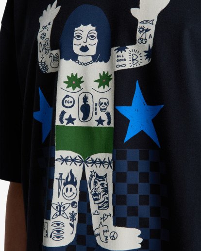 Antonia Figueiredo Bonhomme Oversized - Oversized T-Shirt for Women  EVJZT00169