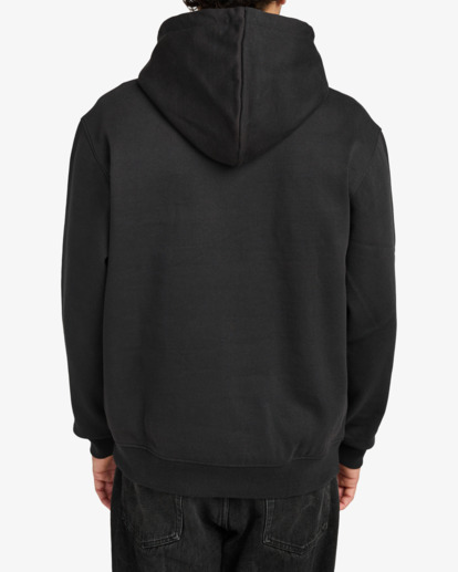 rvca, Ksl - Hoodie for Men, BLACK (blk) Ksl - Hoodie for Men  EVYSF00134