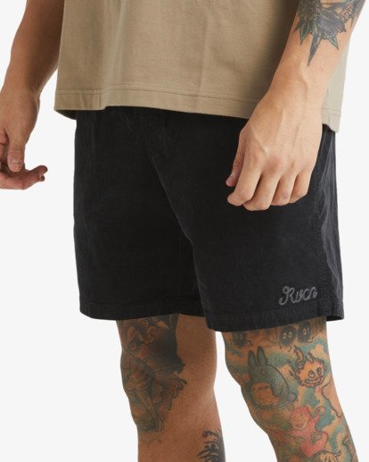 Escape Elastic Cord - Elasticated Corduroy Shorts for Men  EVYWS03000