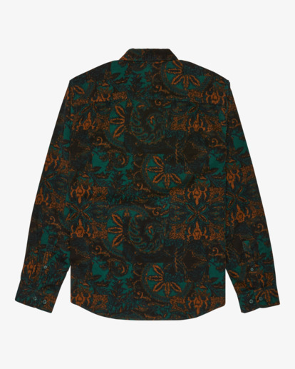Freeman Cord Print Ii - Long Sleeve Shirt for Men  EVYWT03000