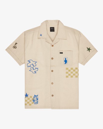 Antonia Figueiredo Elements - Short Sleeve Shirt for Men  EVYWT03002