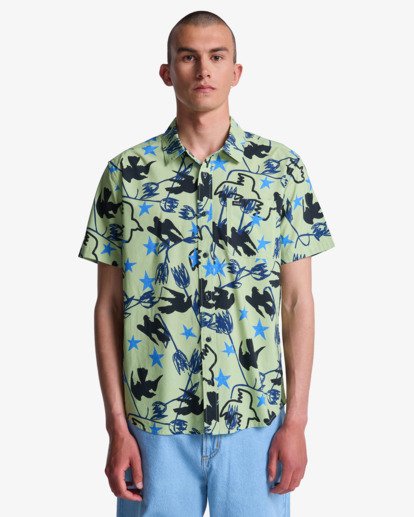 Antonia Figueiredo Dive In - Short Sleeve Shirt for Men  EVYWT03003