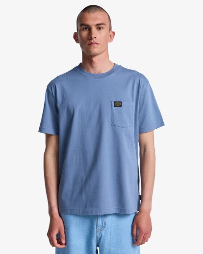 rvca, Americana Pocket - Short Sleeve T-Shirt for Men, VINTAGE NAVY (bnd0) Americana Pocket - Short Sleeve T-Shirt for Men  EVYZT00127