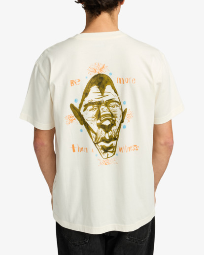 rvca, Jacobs Va - Short Sleeve T-Shirt for Men, ANTIQUE WHITE (anw) Jacobs Va - Short Sleeve T-Shirt for Men  EVYZT00241