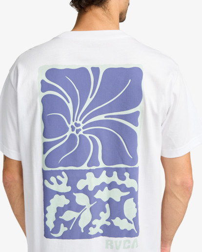 Hibiscus Stamp - Short Sleeves T-Shirt for Men  EVYZT00255