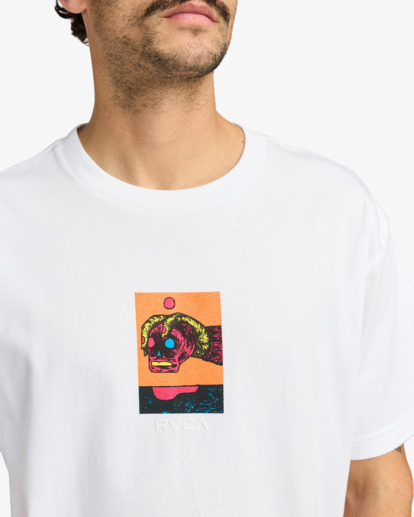 rvca, Superblast - T-shirt à manches courtes pour Homme, WHITE (wht) Superblast - Short Sleeves T-Shirt for Men  EVYZT00257
