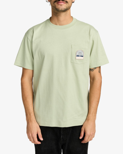 rvca, Palmcrest - T-Shirt für Männer, LIGHT OLIVE (lto) Palmcrest - Short Sleeve T-Shirt for Men  EVYZT00275