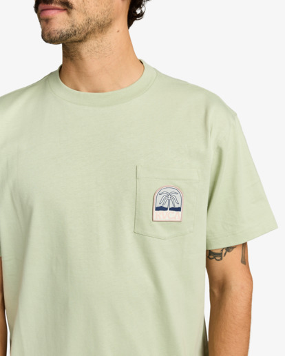 rvca, Palmcrest - T-Shirt für Männer, LIGHT OLIVE (lto) Palmcrest - Short Sleeve T-Shirt for Men  EVYZT00275