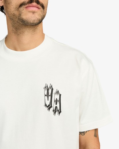 rvca, All Seeing - T-Shirt à manches courtes pour Homme, SALT (wza0) All Seeing - Short Sleeve T-Shirt for Men  EVYZT00276