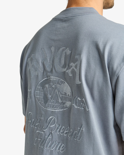 rvca, Va Worldwide - Short Sleeve T-Shirt for Men, FLINT STONE (sna0) Va Worldwide - Short Sleeve T-Shirt for Men  EVYZT00282