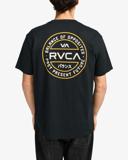 rvca, Logo Pack - T-Shirt für Männer, BLACK (blk) Logo Pack - Short Sleeve T-Shirt for Men  EVYZT00292