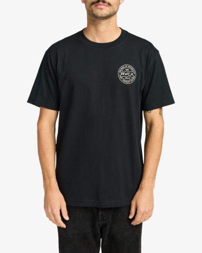 rvca, Logo Pack - T-Shirt für Männer, BLACK (blk) Logo Pack - Short Sleeve T-Shirt for Men  EVYZT00292