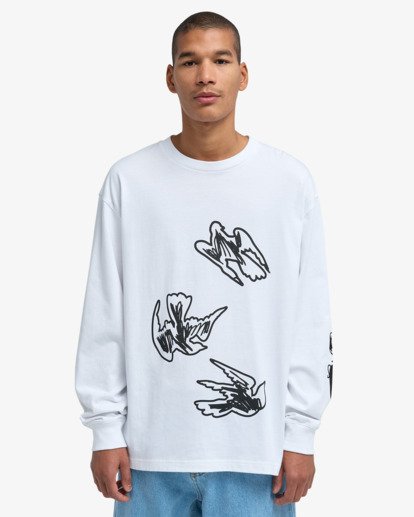 Antonia Figueiredo Birds - Long Sleeve T-Shirt for Men  EVYZT00312