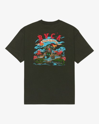 Welcome To RVCA - Short Sleeve T-Shirt for Men  EVYZT00328