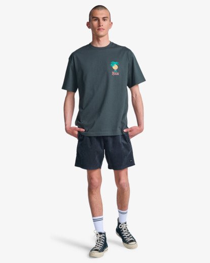 Frond Mural - Short Sleeve T-Shirt for Men  EVYZT00335