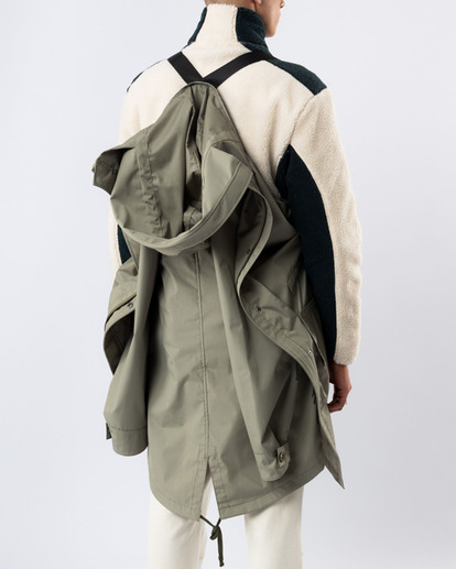 Neutral Fishtail - Raincoat  F1JKSARVF2