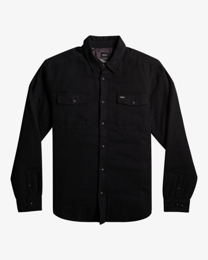 Instrument Quilted - Long Sleeve Flannel Shirt for Men  F1SHRQRVF2