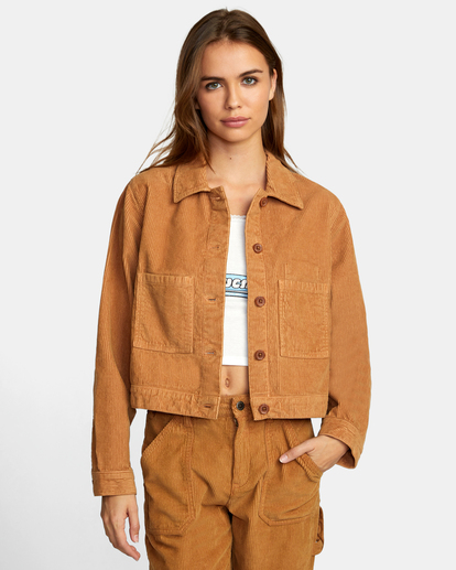 Jaded - Corduroy Shacket for Women  F3JKRSRVF2