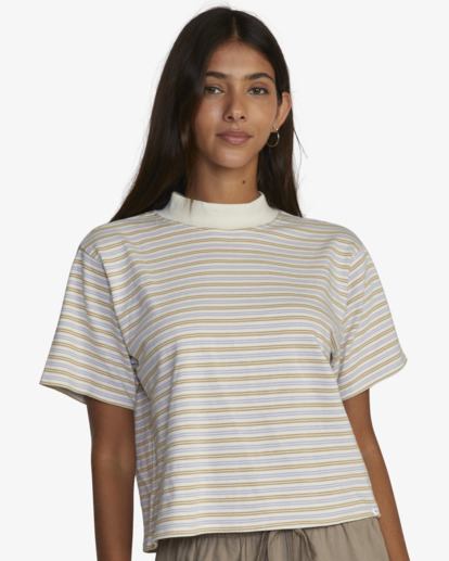 Kinney Tee - Mock Neck T-Shirt for Women  F3TPRBRVF2