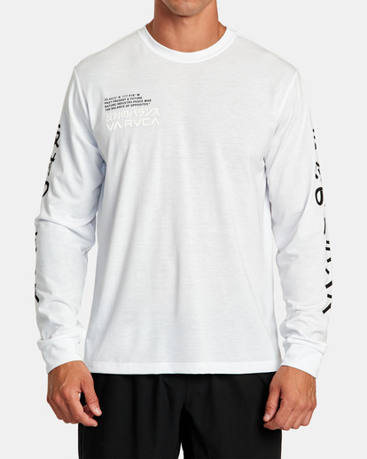 Rvca Hiragana - Long Sleeve T-Shirt for Men  F4LSMBRVF2