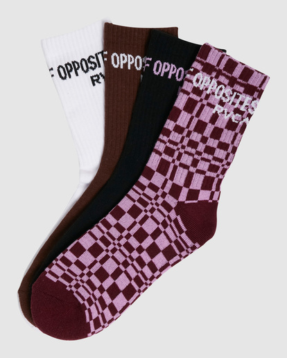 Balance - Crew Socks 4 Pack for Women  F9SORARVF2
