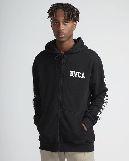 Floral Snake - Zip Hoodie for Men  N1ZHRRRVP9