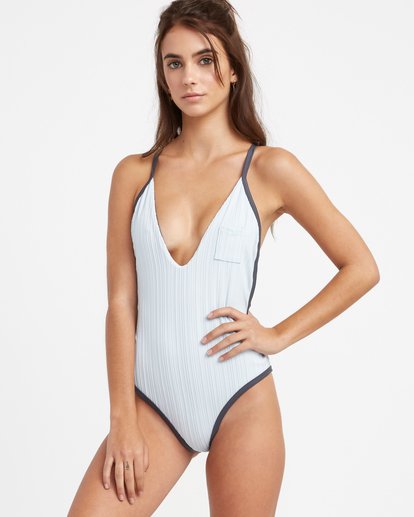 Linear - One Piece Swimsuit for Women  N3SWRERVP9