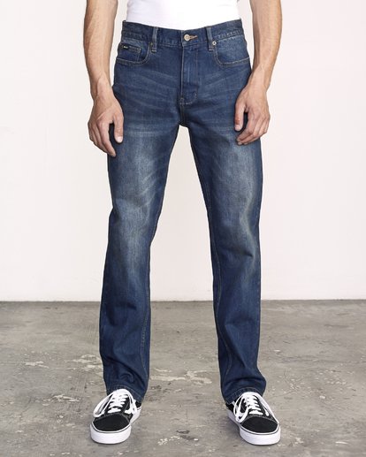 Weekend Denim - Straight Fit Denim Jeans for Men  Q1PNRERVF9