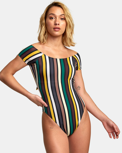 Shilo - Off-The-Shoulder One-Piece Swimsuit for Women  R3SWRARVW9