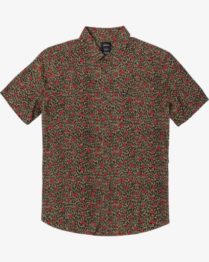 Jungle Fuzz - Short Sleeve Shirt for Men  U1SHRCRVF0