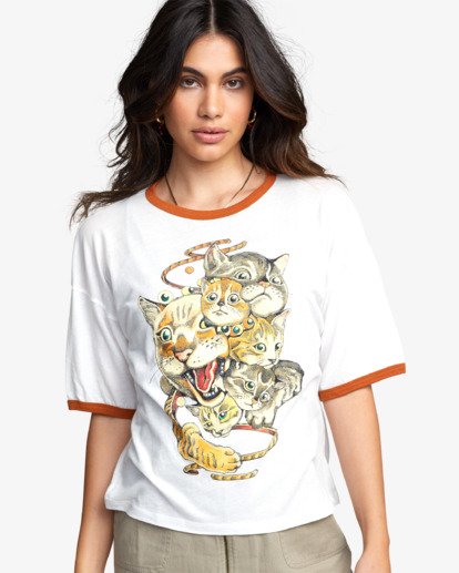 Shintaro Kago Cats - T-Shirt for Women  U3SSRGRVF0