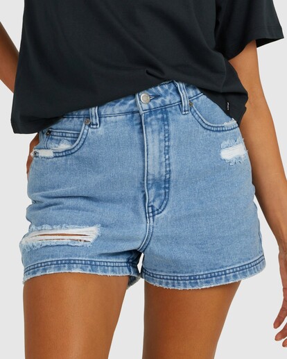 Ripped Coco - Denim Shorts for Women  UVJDS00107
