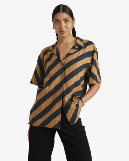 Milspec Stripe - Short Sleeves Shirt for Women  UVJWT00156