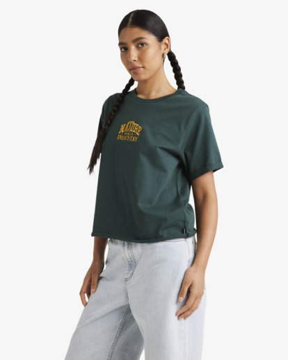 Trophy Cuffed - Short Sleeves T-Shirt for Women  UVJZT00282