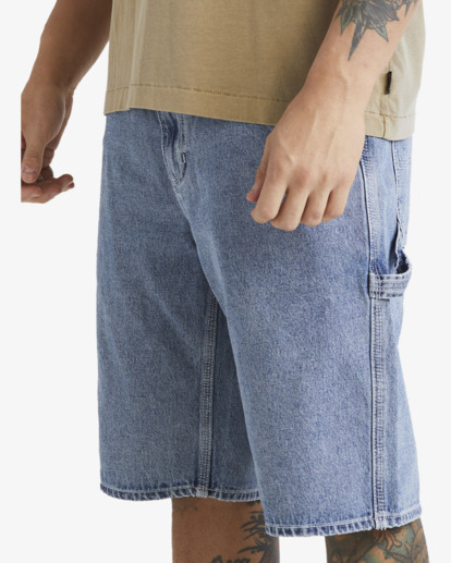 Americana  - Relaxed Fit Denim Short for Men  UVYDS03001