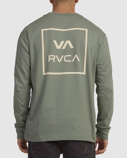 rvca, VA All The Ways - T-shirt manches longues pour Homme, JADE (gnb0) VA All The Ways - Long Sleeve T-Shirt for Men  UVYZT00113