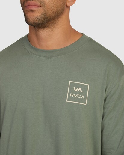 rvca, VA All The Ways - T-shirt manches longues pour Homme, JADE (gnb0) VA All The Ways - Long Sleeve T-Shirt for Men  UVYZT00113