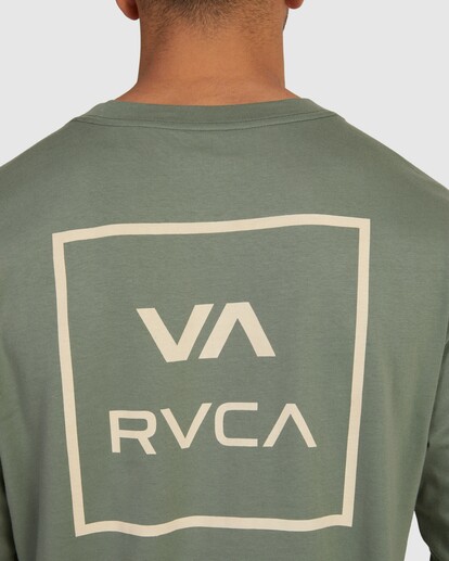 rvca, VA All The Ways - T-shirt manches longues pour Homme, JADE (gnb0) VA All The Ways - Long Sleeve T-Shirt for Men  UVYZT00113