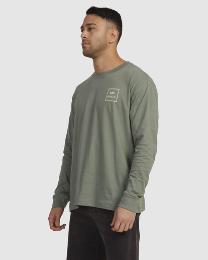 rvca, VA All The Ways - T-shirt manches longues pour Homme, JADE (gnb0) VA All The Ways - Long Sleeve T-Shirt for Men  UVYZT00113