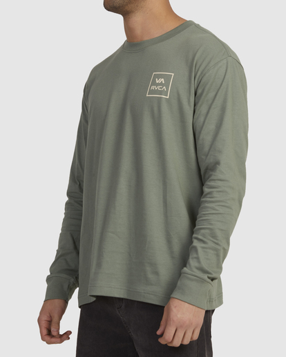 rvca, VA All The Ways - T-shirt manches longues pour Homme, JADE (gnb0) VA All The Ways - Long Sleeve T-Shirt for Men  UVYZT00113